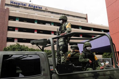 La aparición de Lozoya se hizo desde el hospital donde ha estado desde su extradición a México (Foto: Henry Romero / Reuters)