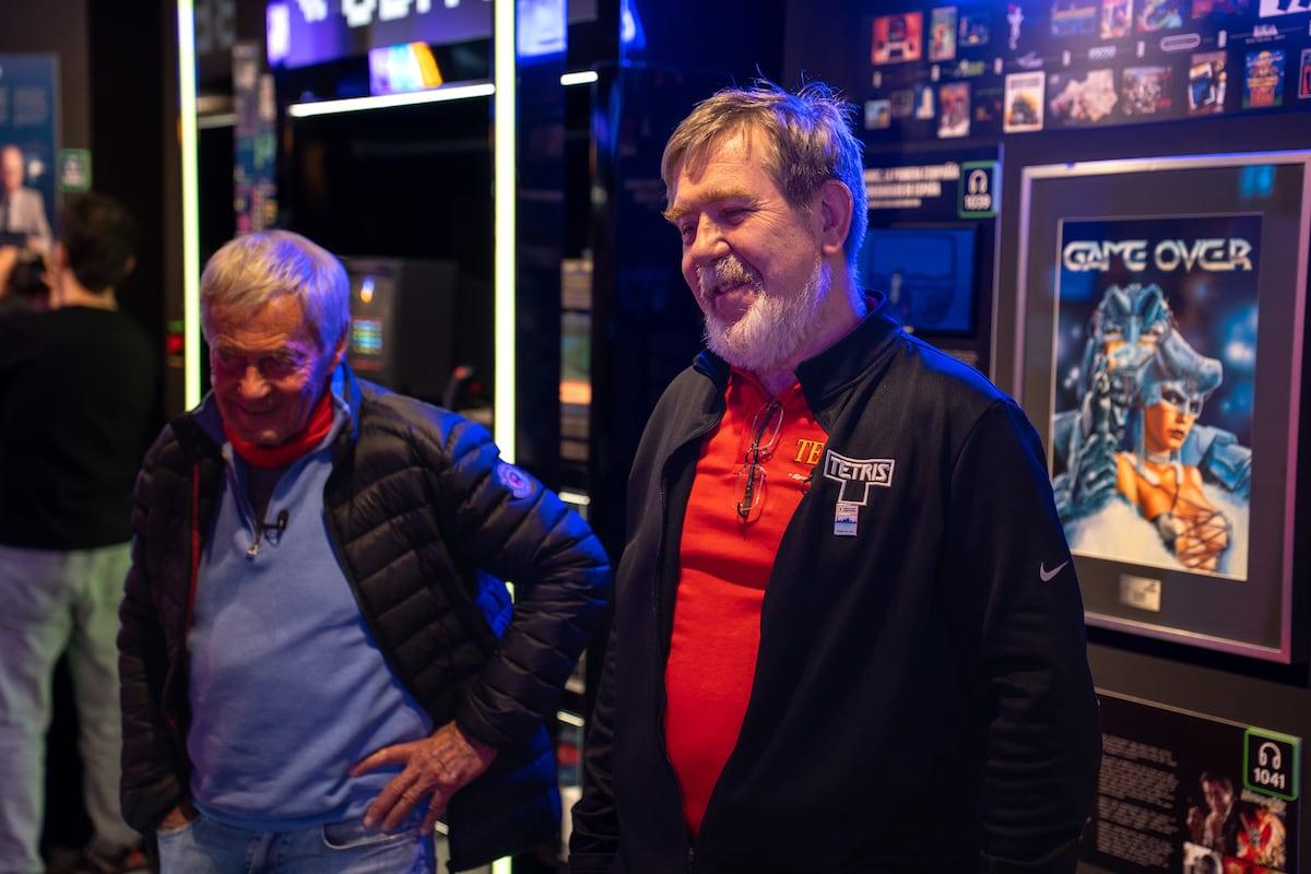 The day the creator of 'Tetris' met the father of the Rubik's cube: 