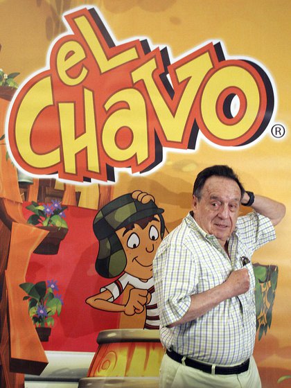 Roberto Gómez Bolaños promovió la creación de la serie. "El chavo animado" (Foto: AFP PHOTO / Luis ACOSTA)