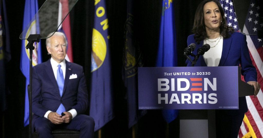La campaña de Joe Biden recaudó $ 26 millones en un día después de anunciar a Kamala Harris para vicepresidente