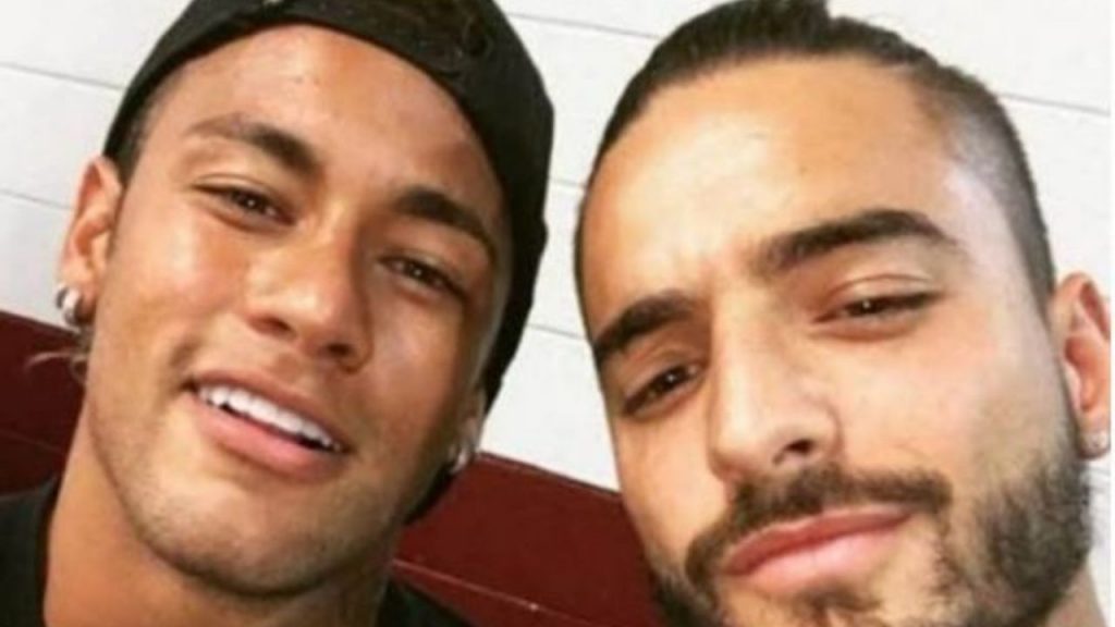 Así fue la amistad entre Maluma y Neymar antes de la traición